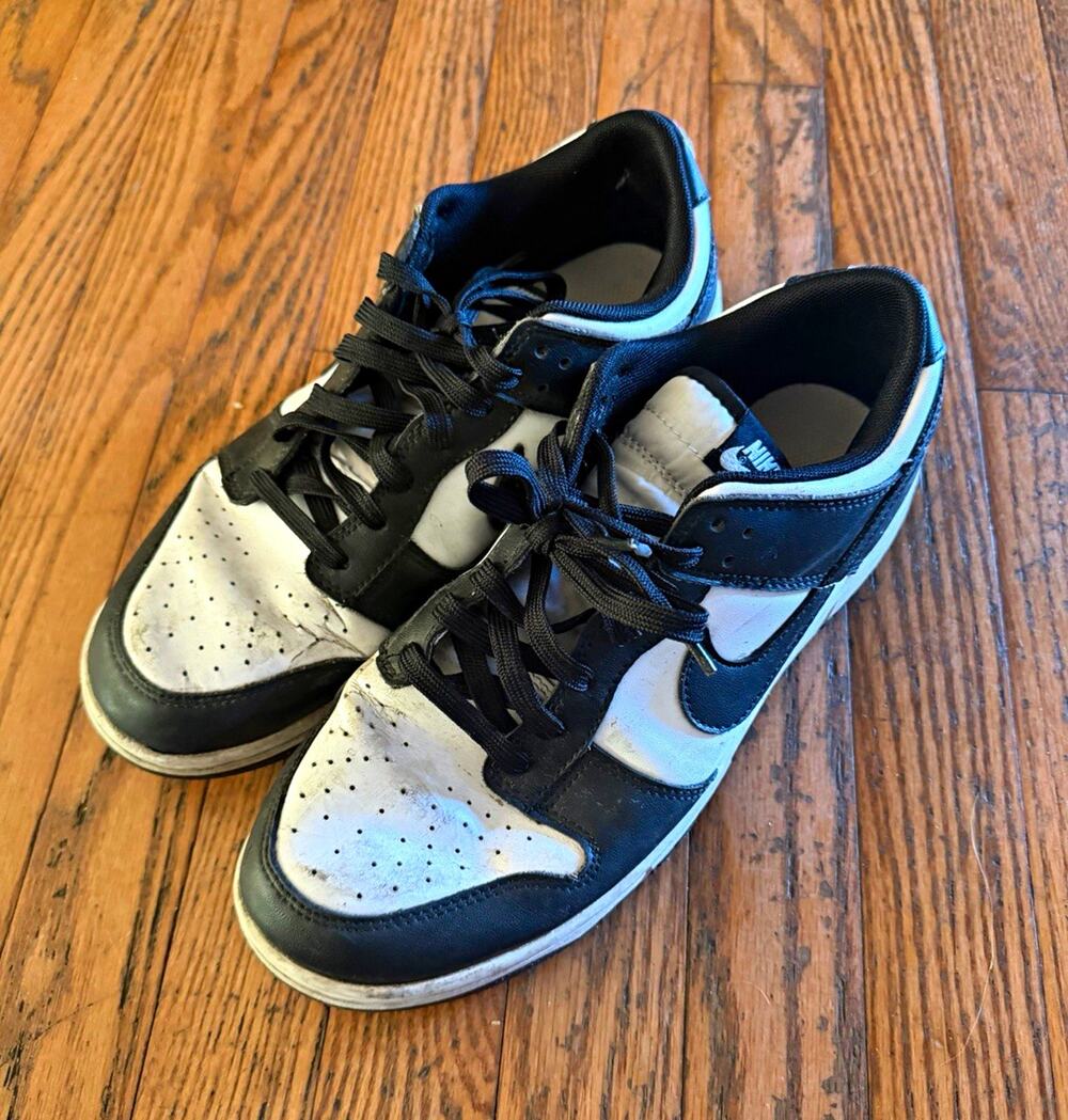 Nike Dunk Low Black/White Low Top Lace Up Men's Sneakers DD1391-100 2021